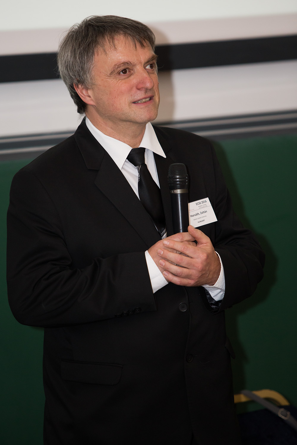 Zoltán Horváth, ECSS 2016 Chair, ELTE