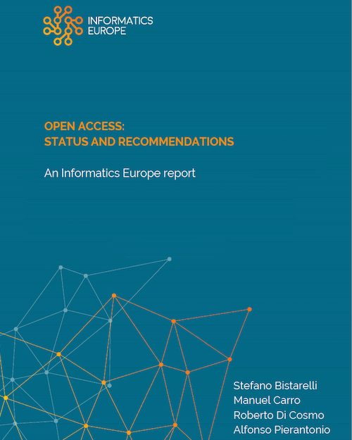 Informatics Europe - Open Access: Status and Recommendations