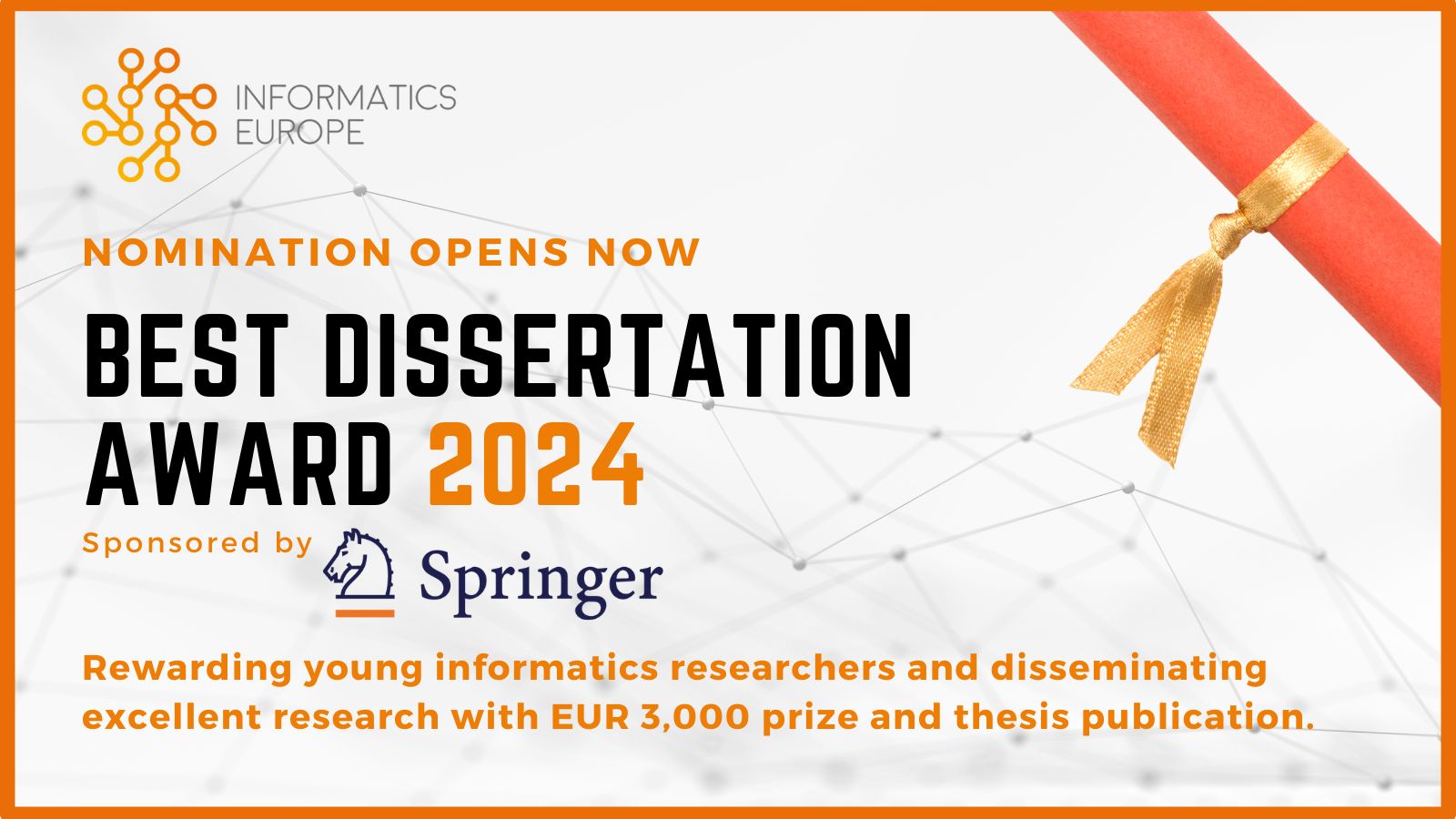 Call for Nomination: 2024 IE Best Dissertation Award