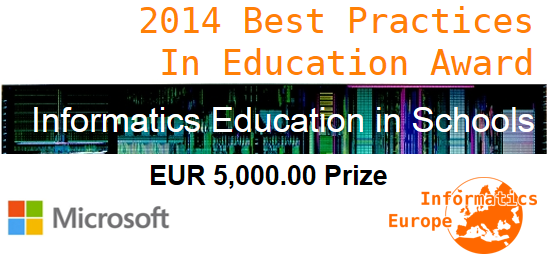 Informatics Europe busca la mejor iniciativa educativa de primaria o secundaria