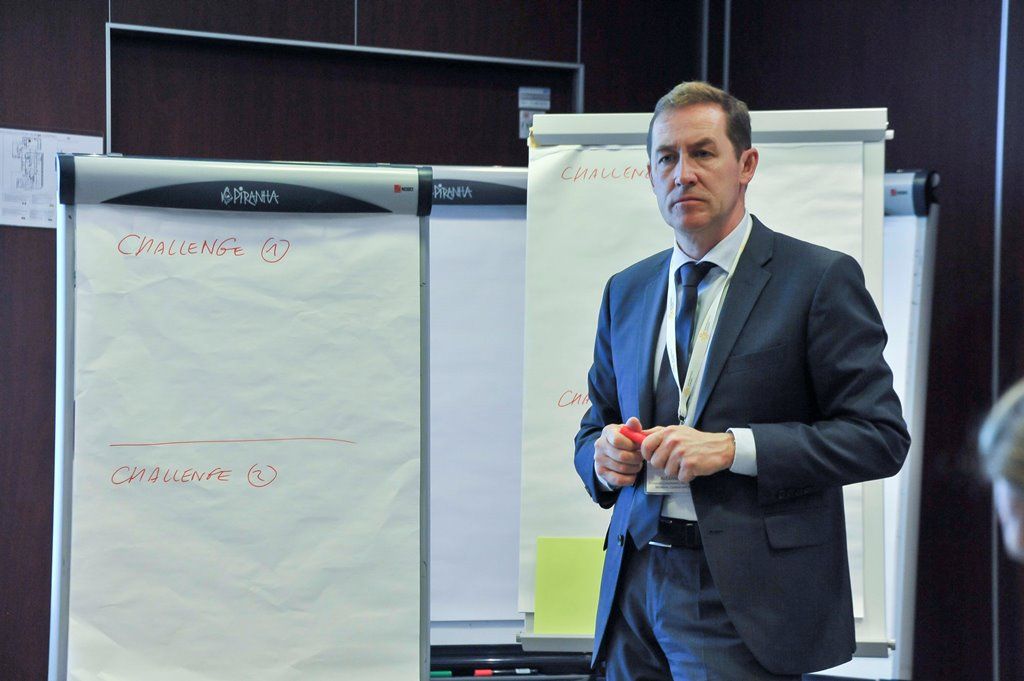 Alexander Riedl, European Commission, at the Cyber Security breakout session
