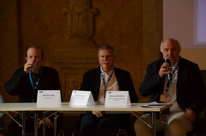 Moshe Vardi, Stefano Ceri, Hannes Werthner