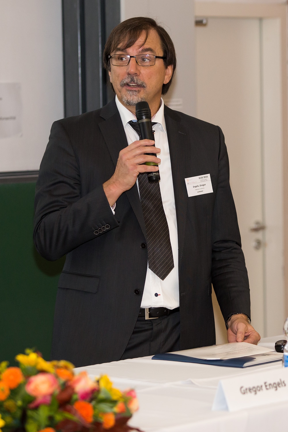 Gregor Engels, ECSS 2016 Program Chair, University of Paderborn