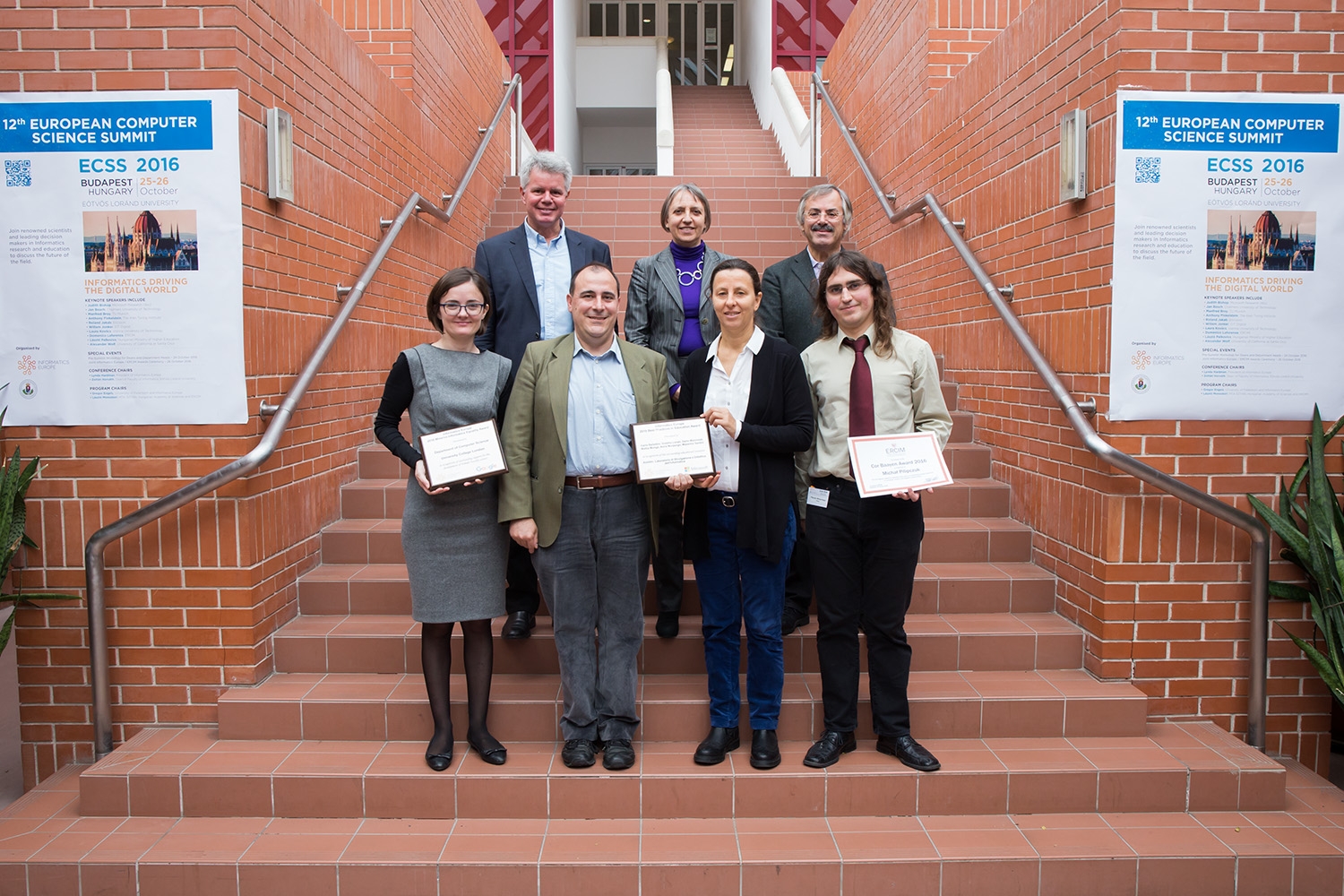 Informatics Europe and ERCIM Award winners 2016