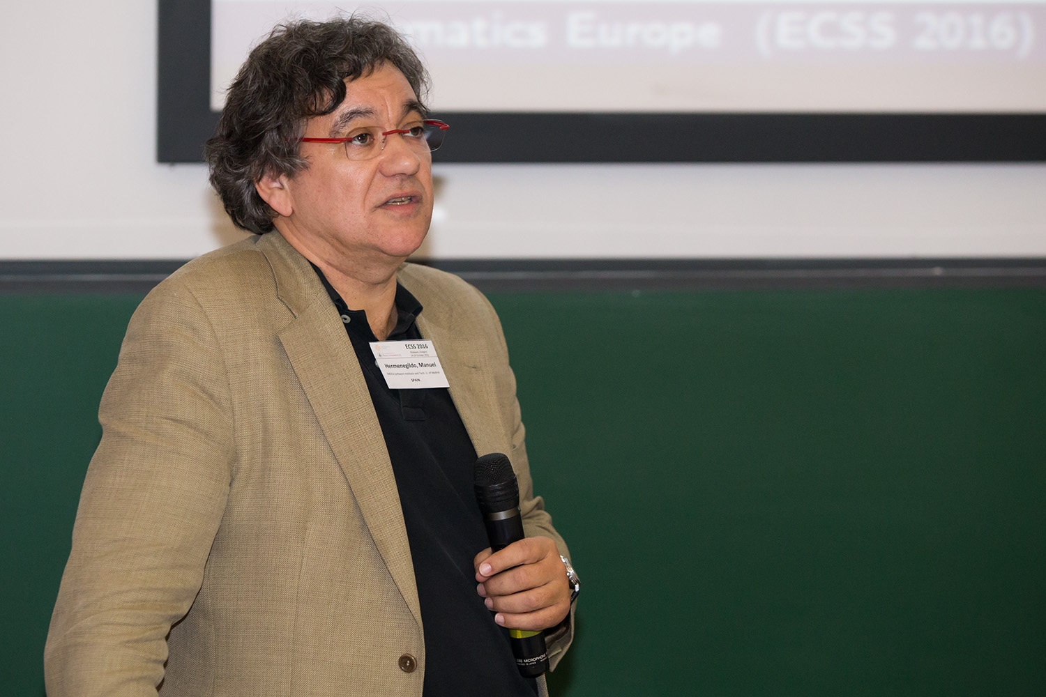 Manuel Hermenegildo, IMDEA Software Institute and Universidad Politécnica de Madrid, leading panel on research evaluation