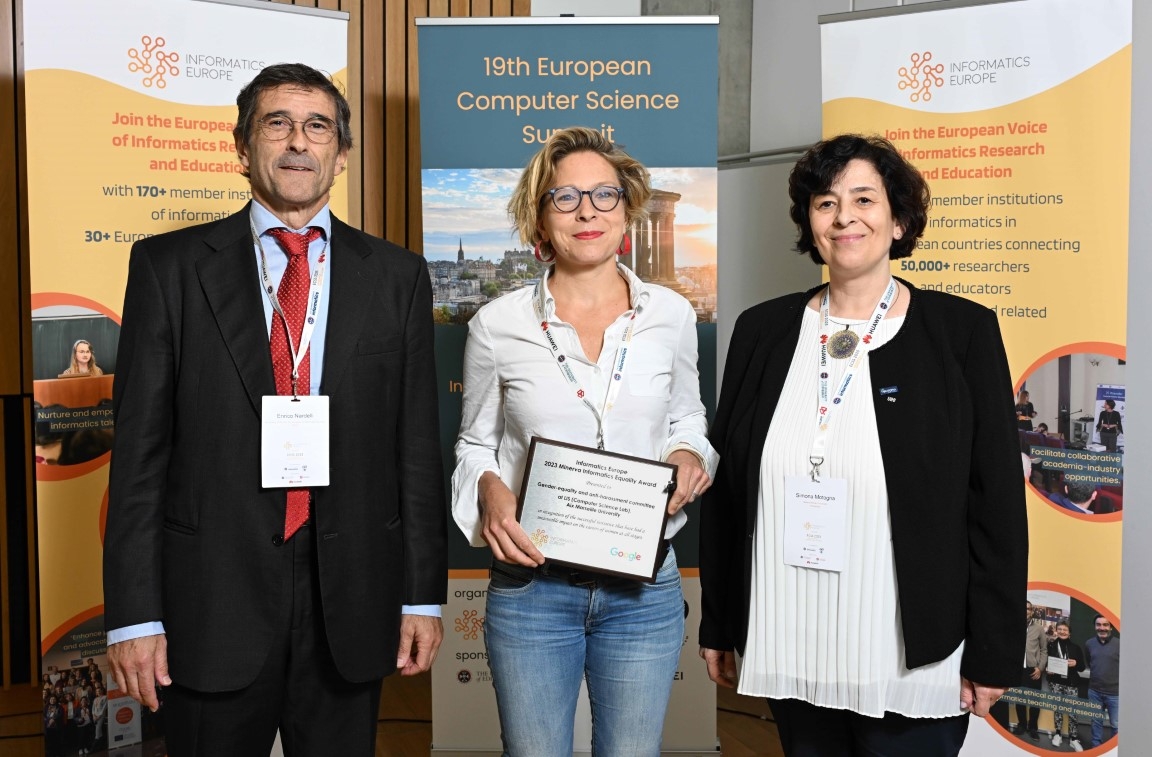 Award Ceremony of Minerva Informatics Equality Award 2023