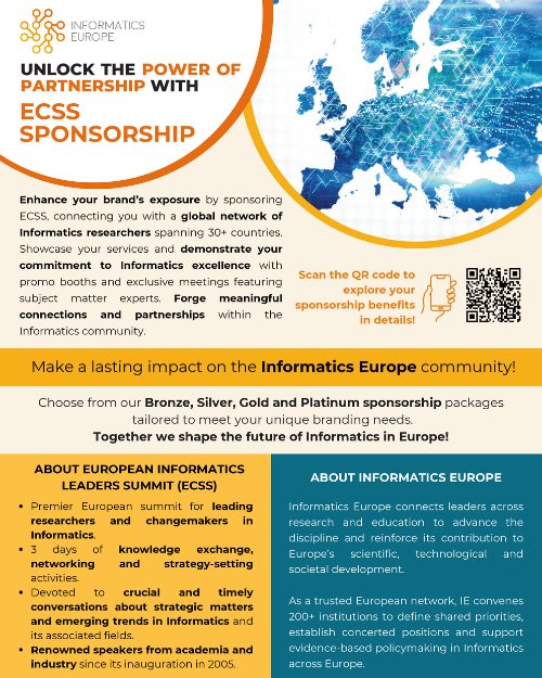 Become a Sponsor of ECSS
