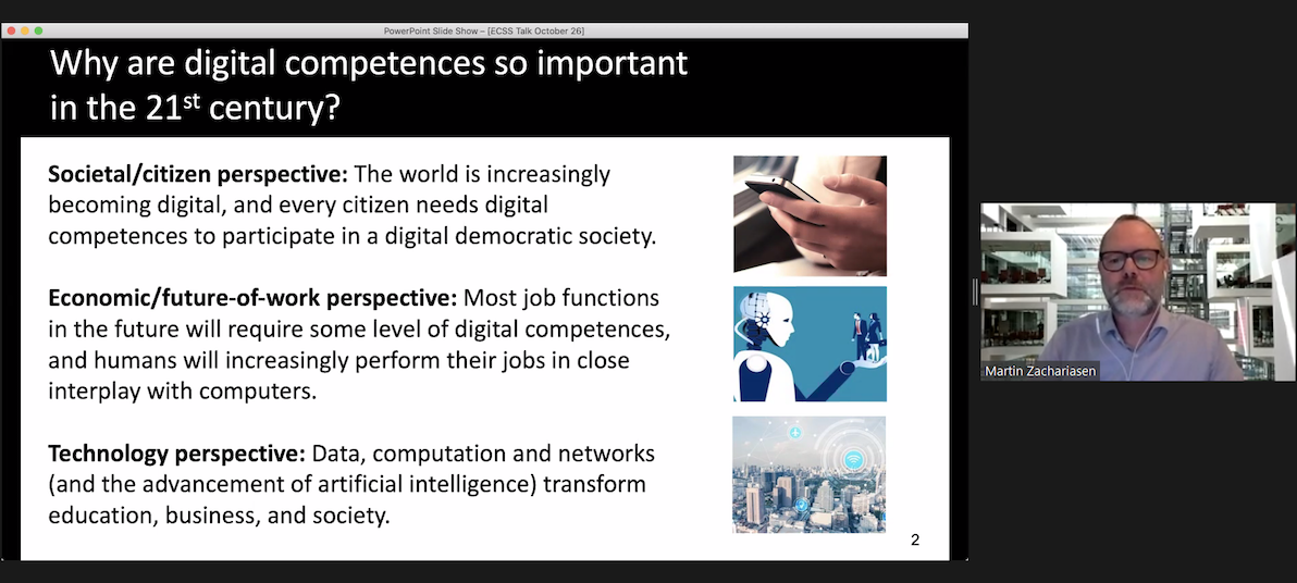 Martin Zachariasen explains why digital competences are so important in the 21st century
