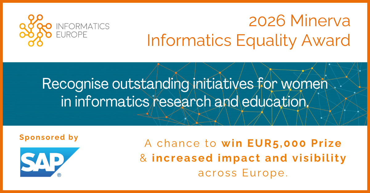 Nominate Now: IE Minerva Informatics Equality Award 2026