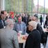 Small talks and networking at coffee breaks