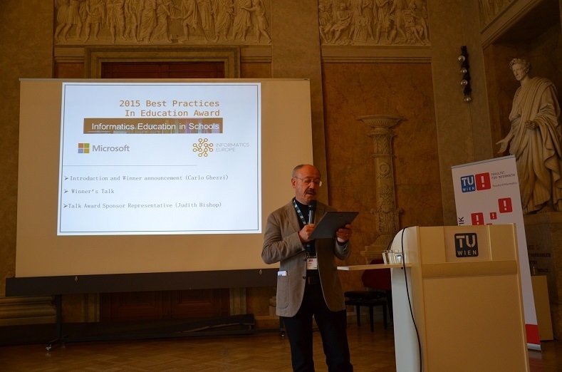 Carlo Ghezzi, President Informatics Europe