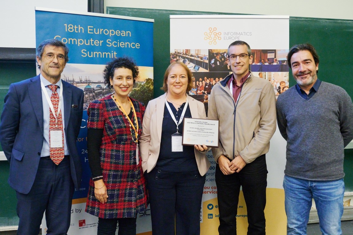 Award Ceremony of Minerva Informatics Equality Award 2022