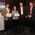 Winners of the ERCIM Cor Baayen Award with Jos Baeten (ERCIM President) and Enrico Nardelli (Informatics Europe President)