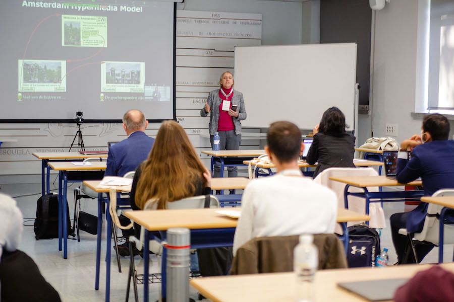 At the Professional Development Workshop for Early Career Researchers