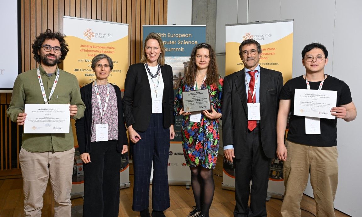 Award Ceremony of Best Dissertation Award 2023